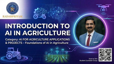 Introduction to Artificial Intelligence in Agriculture: Smart Farming, Precision Agriculture & AI Applications